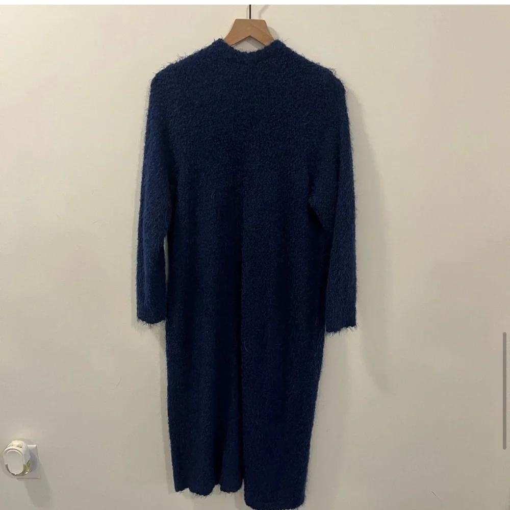Popcorn Duster Open Front Sweater NWOT - Picture 8 of 9